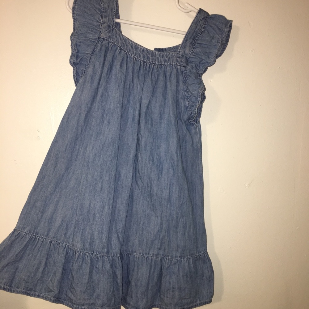 Gap Toddler Girl Chambray Dress. Worn Once